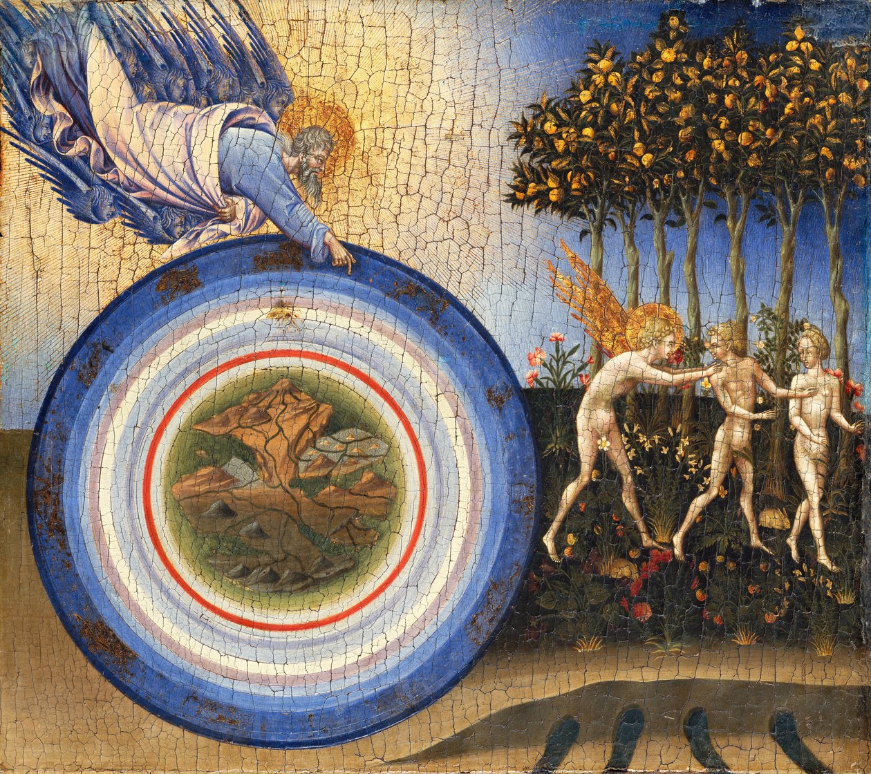 Vyhnání z ráje od Giovanni di Paolo