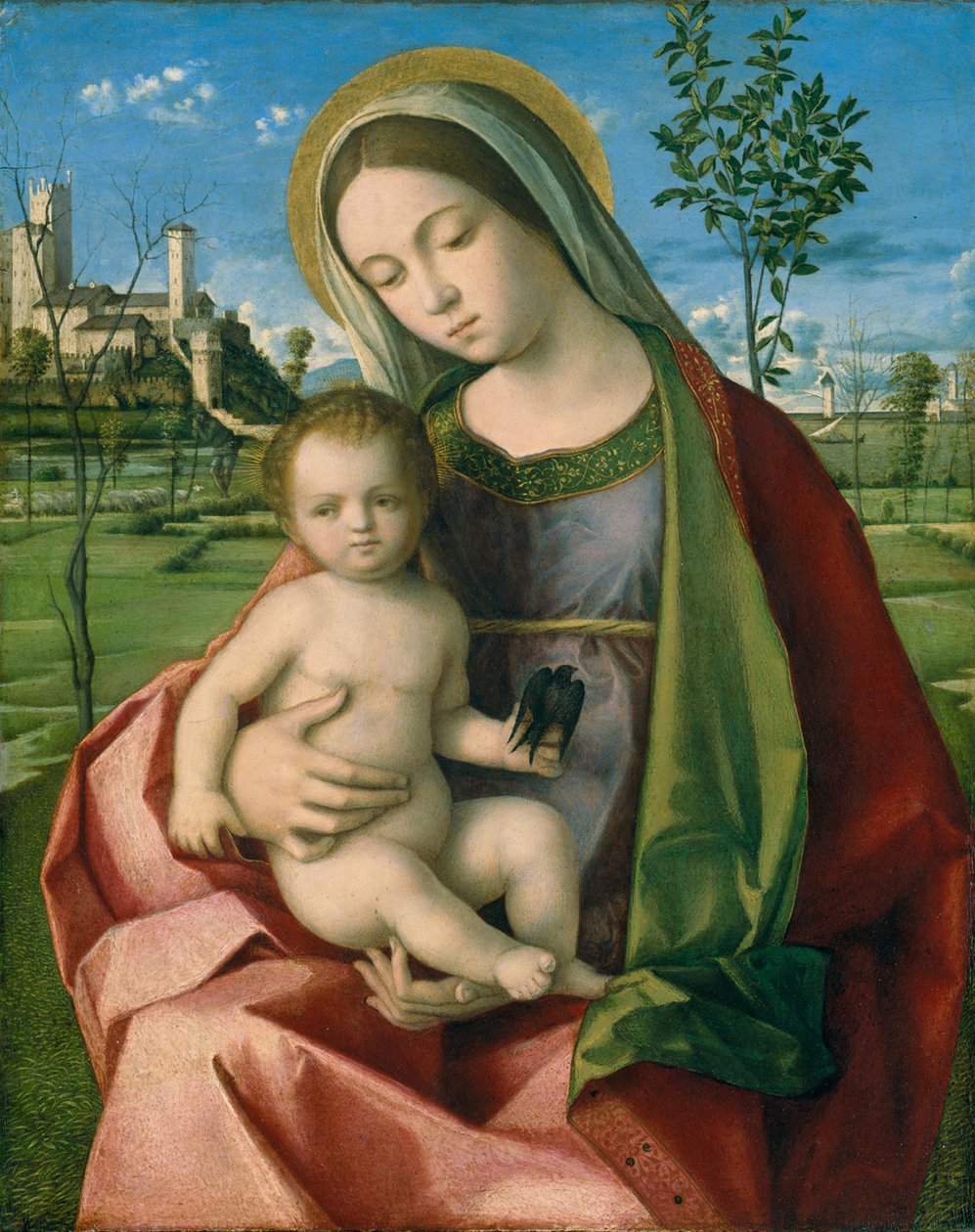 Madonna a dítě, kolem roku 1510 od Giovanni Bellini