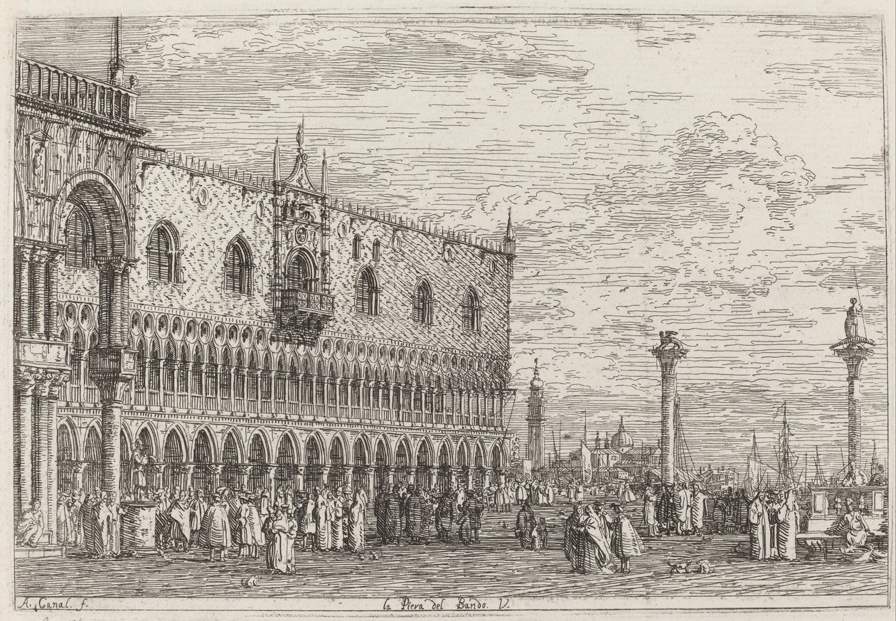 La Piera del Bando. PROTI. od Giovanni Antonio Canal