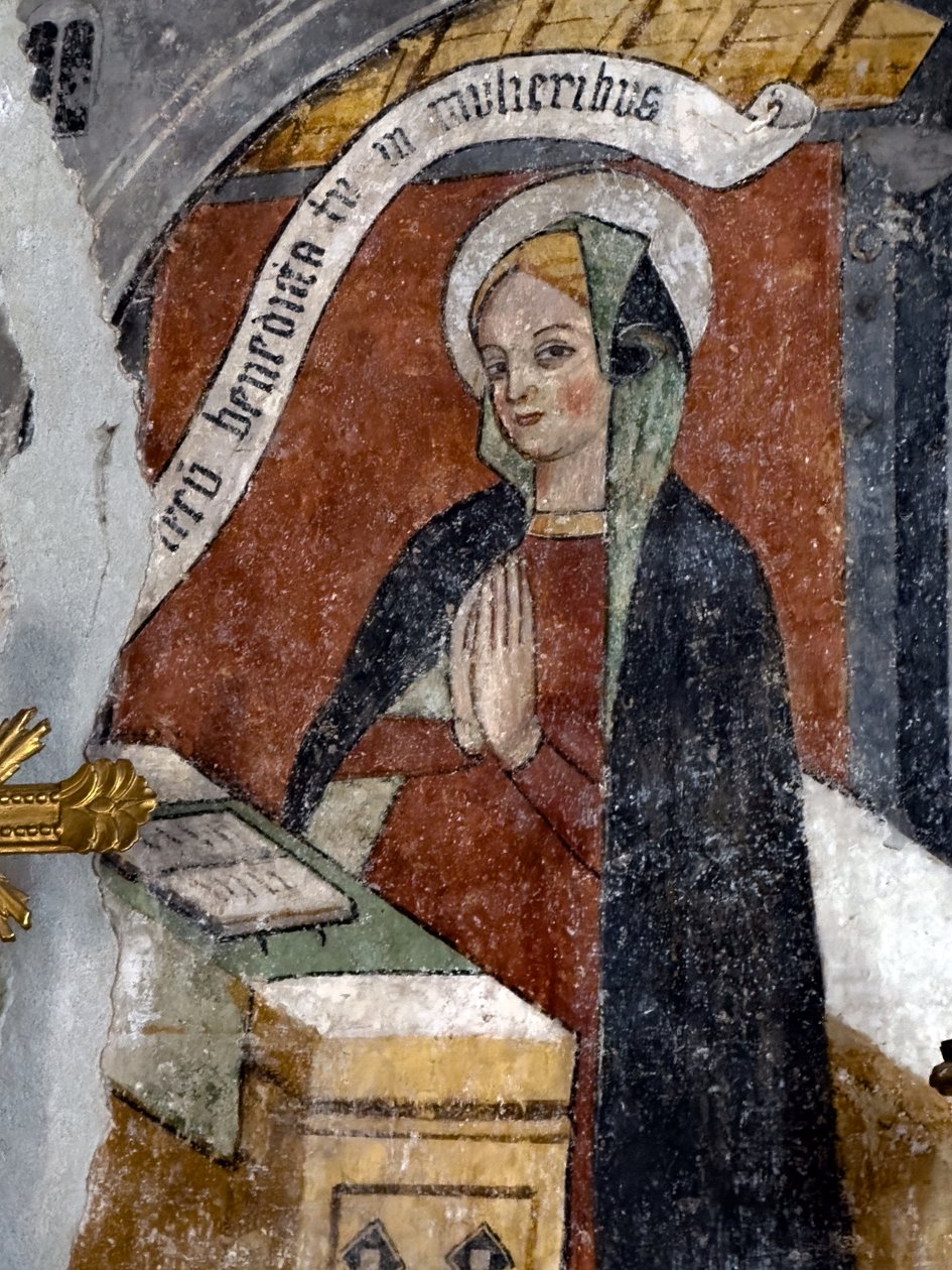 Fresky v kapli Annonciade, kolem roku 1470 (freska) od Giovanni (attr. to) Baleison