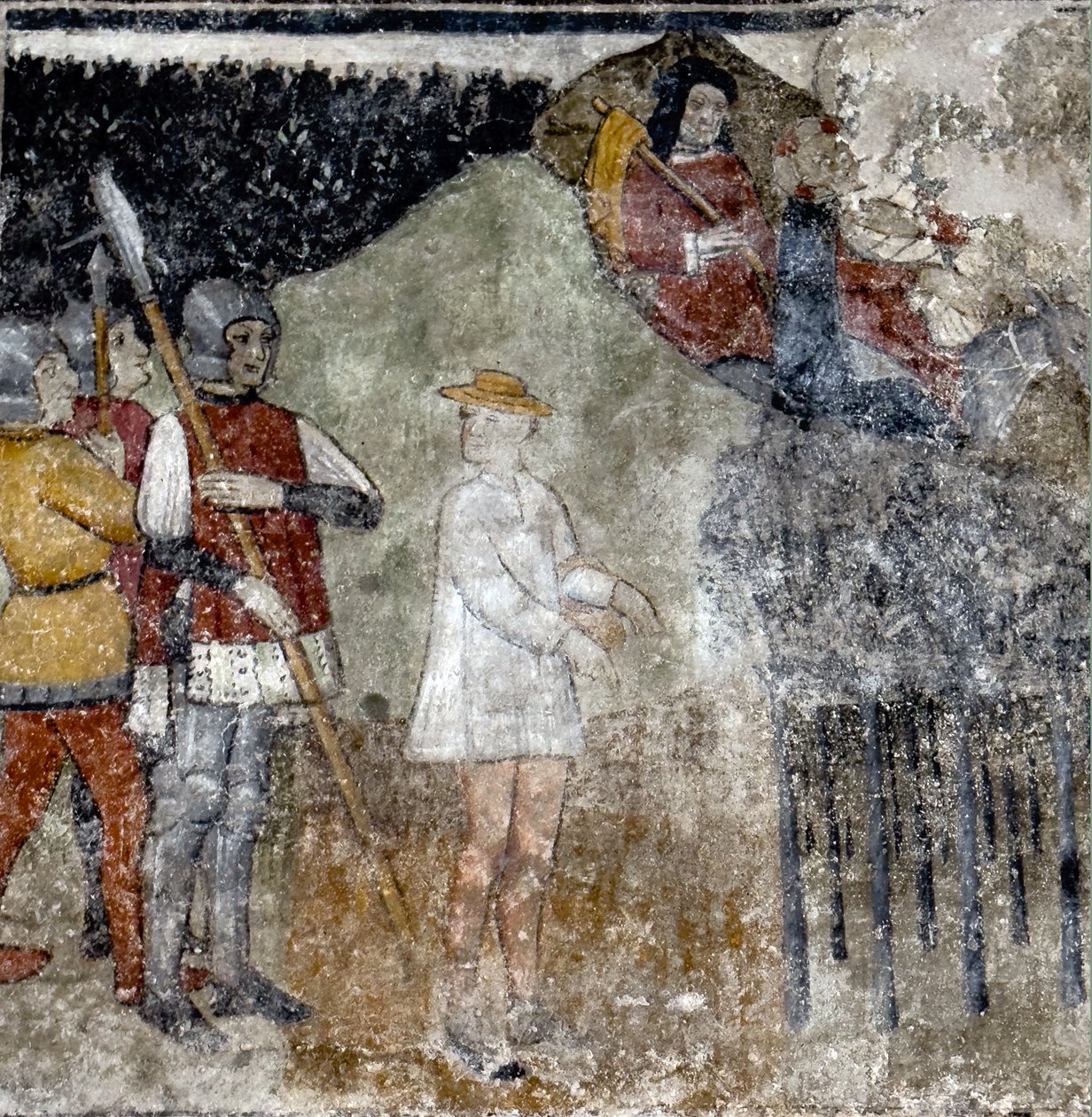 Fresky v kapli Annonciade, kolem roku 1470 (freska) od Giovanni (attr. to) Baleison