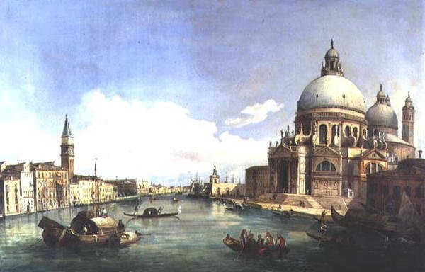 Santa Maria della Salute, Benátky od Giovanni (attr.to) Grubacs