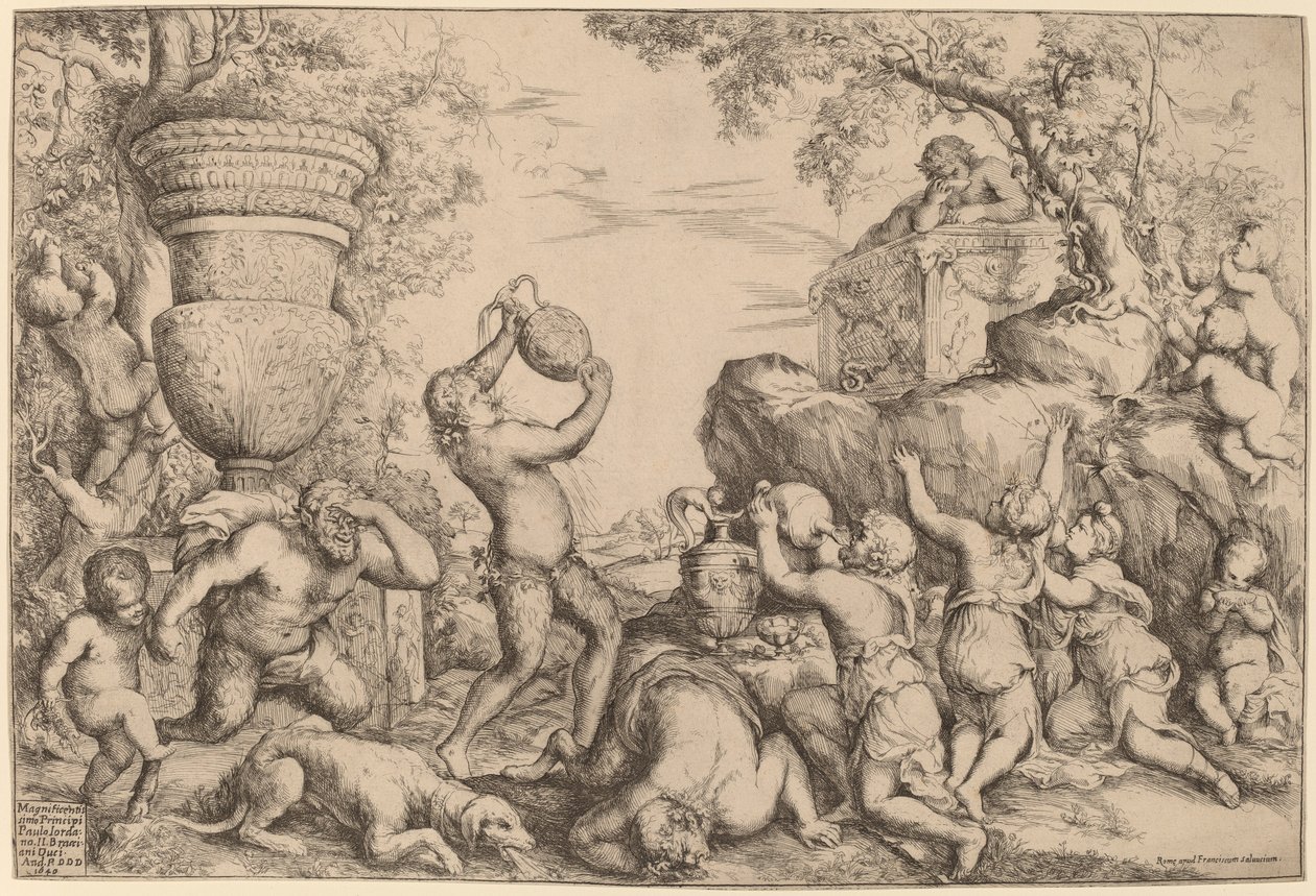 bachchanal od Giovanni Andrea Podesta
