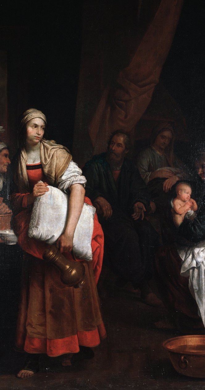 Narození Marie od Giovanni Andrea di Ferrari
