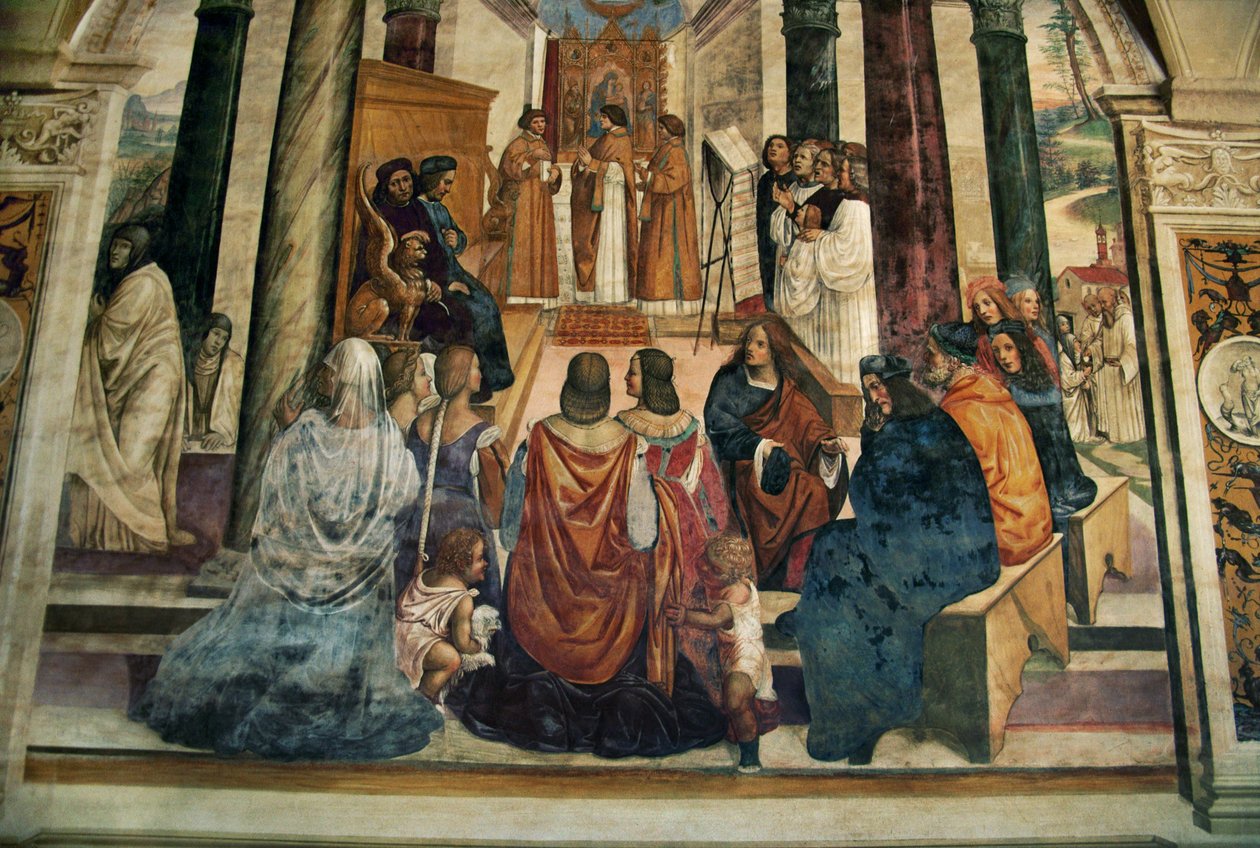 Život svatého Benedikta da Nurcia od Giovanni Antonio Bazzi Sodoma