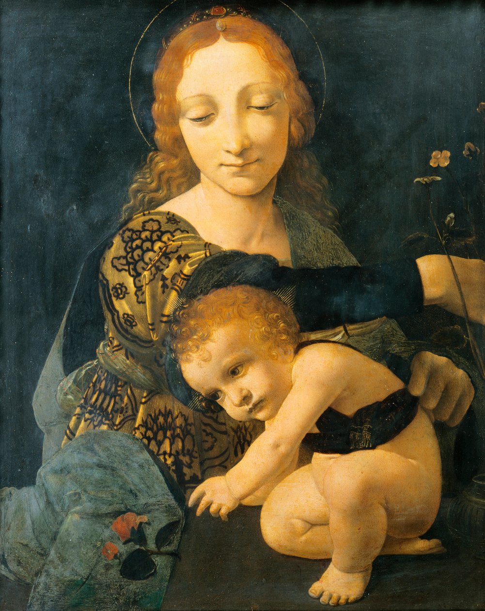 Madonna s dítětem, Giovanni Antonio Boltraffio (1467-1516) od Giovanni Antonio Boltraffio