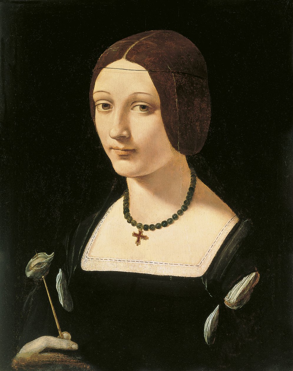 Portrét dámy jako svatá Lucie od Giovanni Antonio Boltraffio