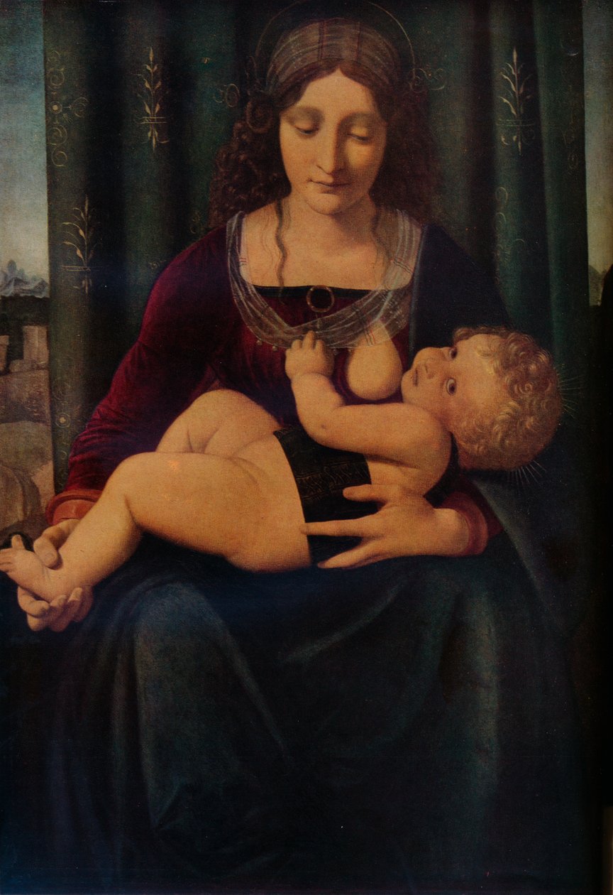 Panna a dítě, c1493-9 od Giovanni Antonio Boltraffio