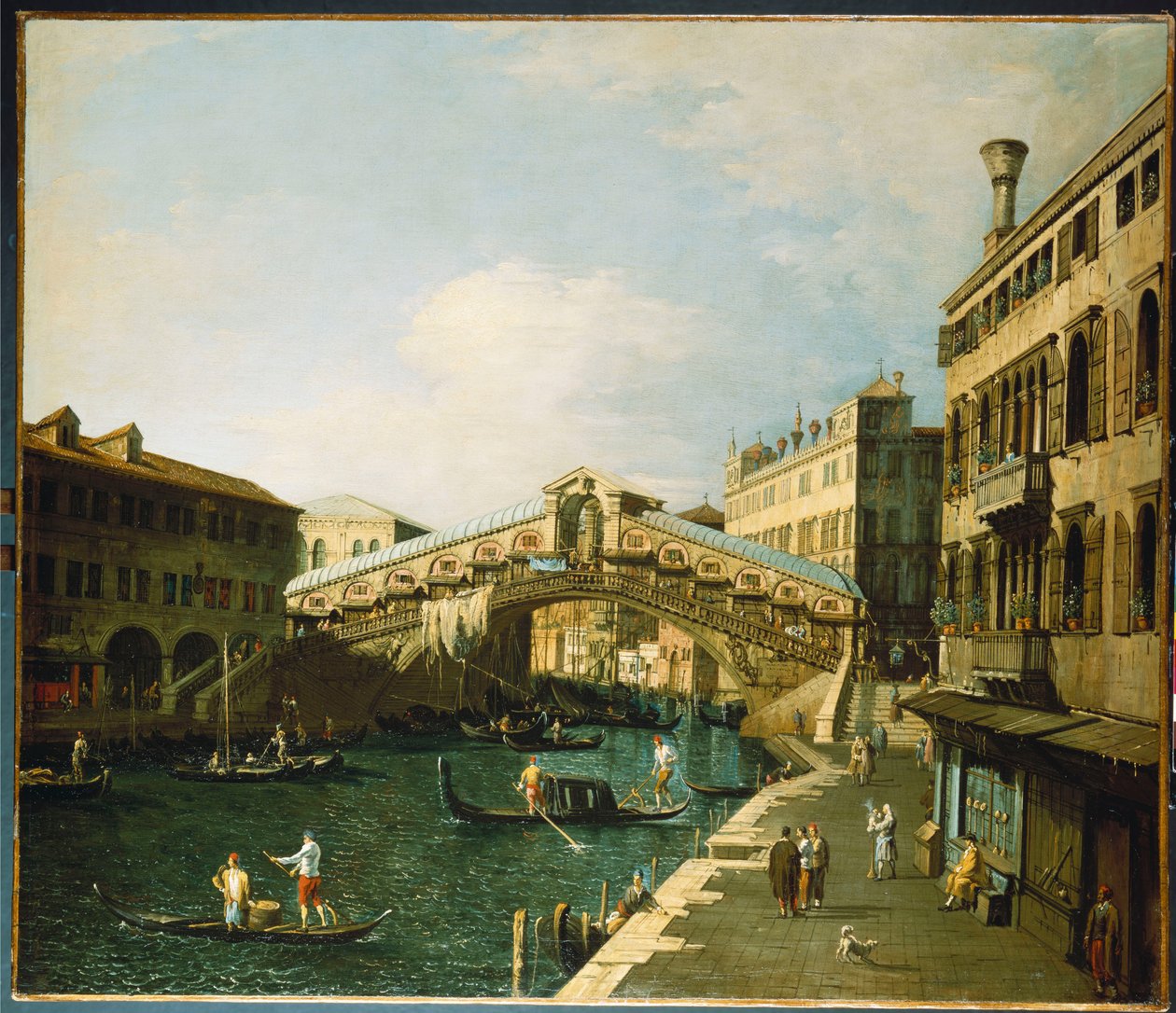 Canal Grande, Benátky od Giovanni Antonio Canal