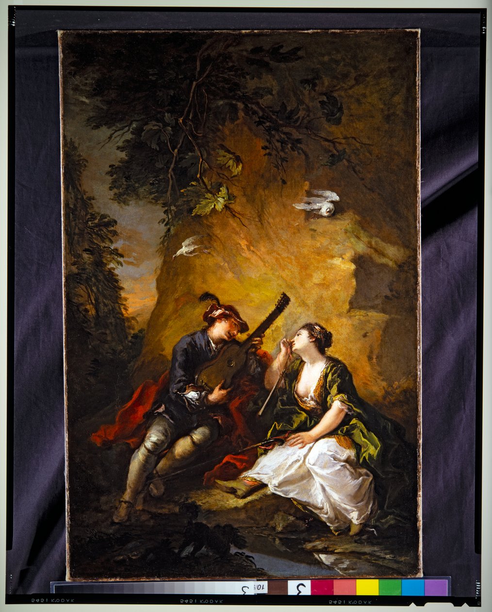Hudební milenci (Scéna Galante) od Giovanni Antonio Guardi