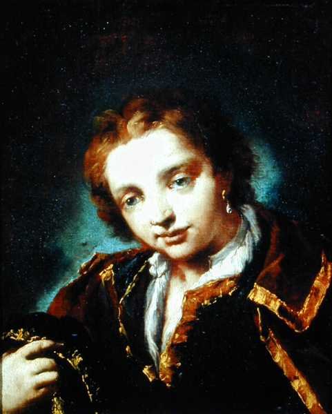 Portrét mladého muže (olej na plátně) od Giovanni Antonio Guardi