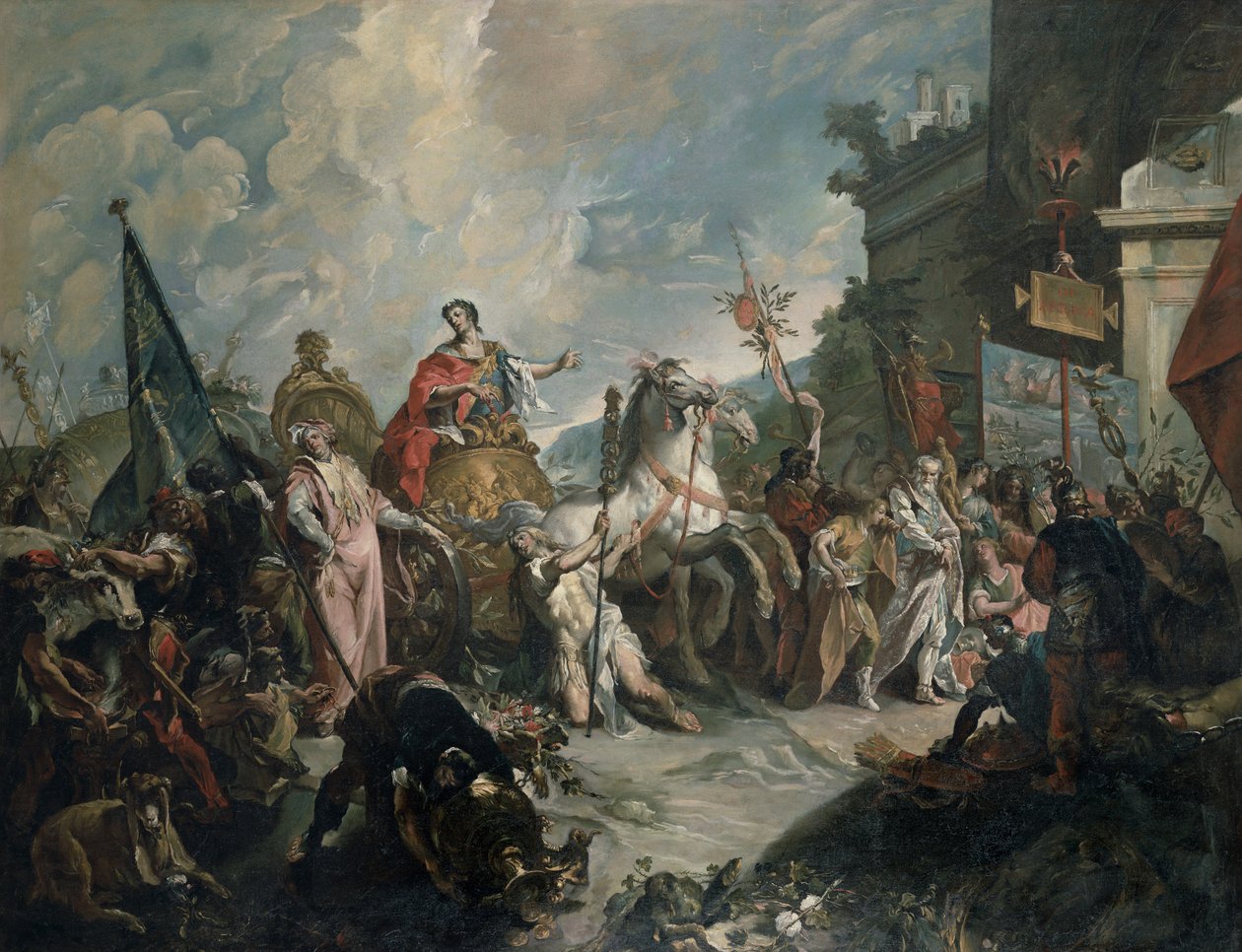 Neznámý obrázek od Giovanni Antonio Guardi