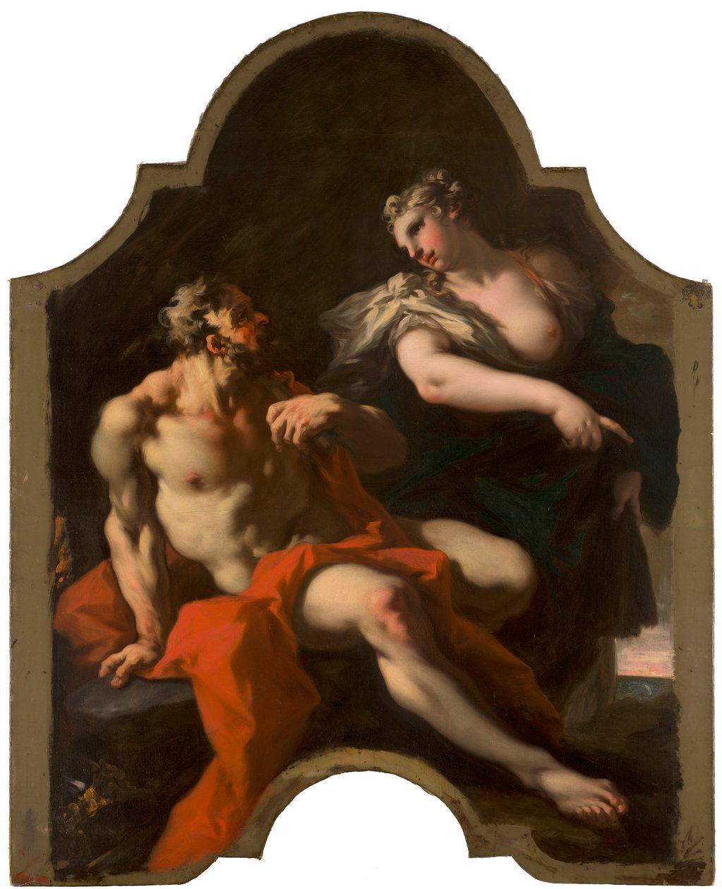 Mytologické nebo alegorické zobrazení od Giovanni Antonio Pellegrini