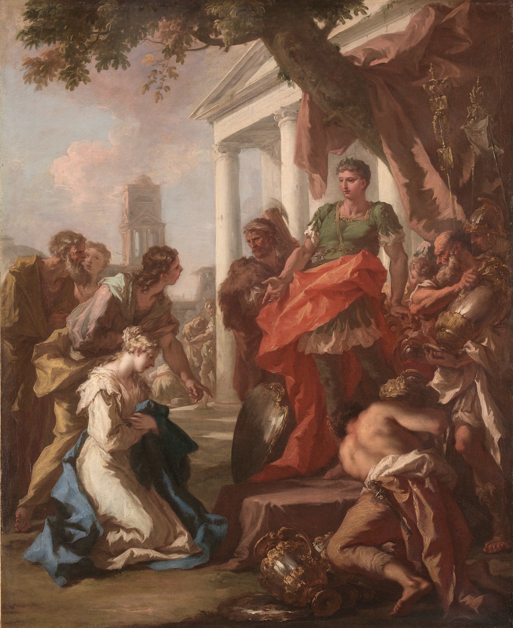 Kontinence Scipia od Giovanni Antonio Pellegrini