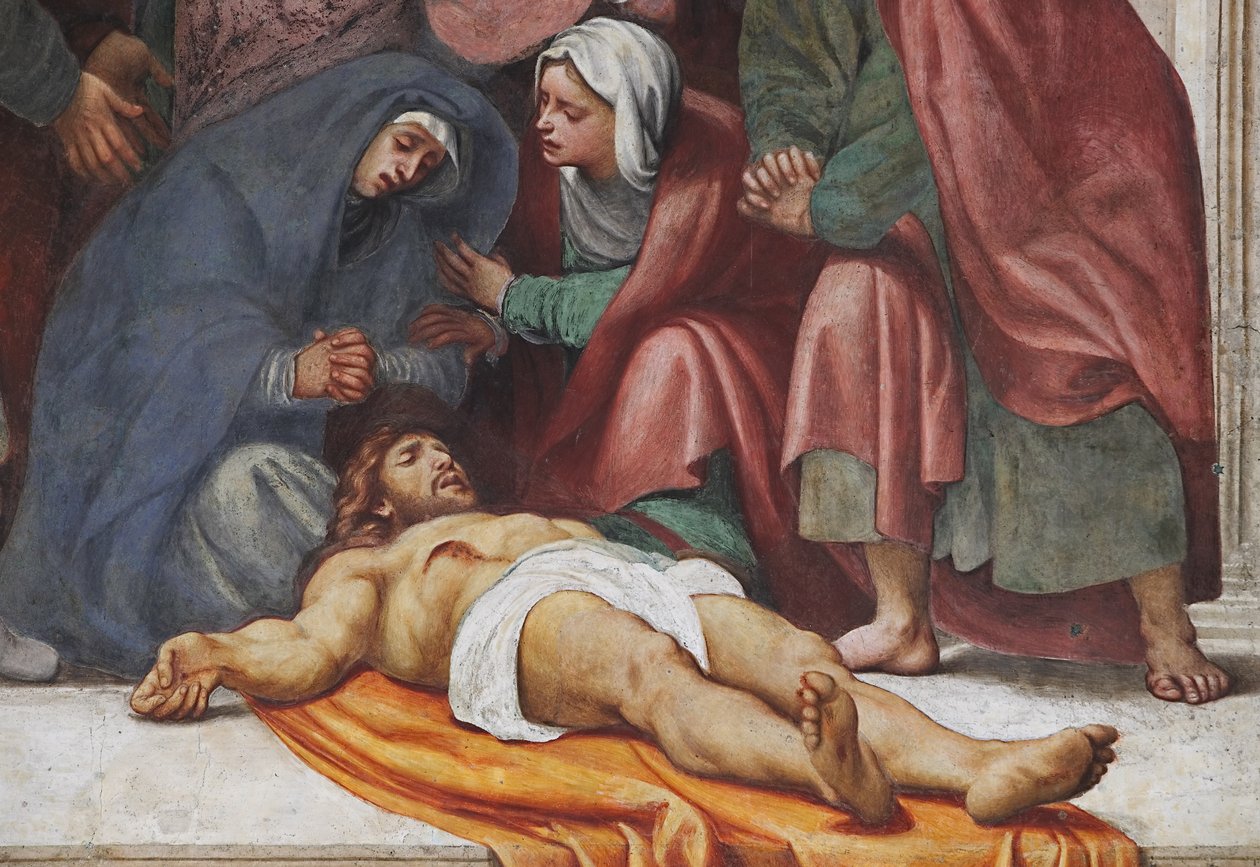 Depozice, detail 2562706 od Giovanni Antonio Pordenone