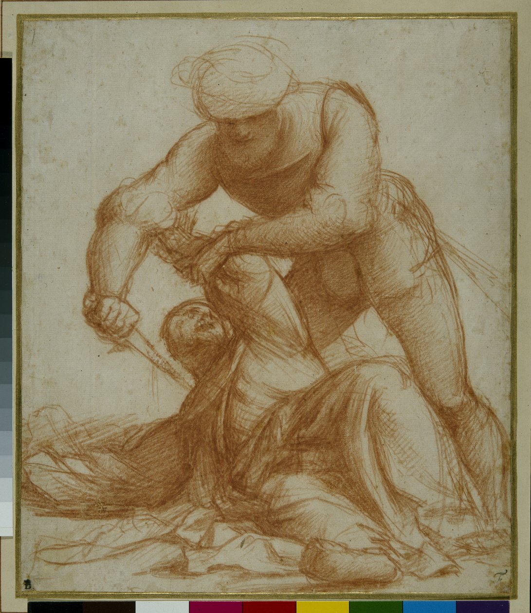 Studie o mučednictví svatého Petra mučedníka od Giovanni Antonio Pordenone