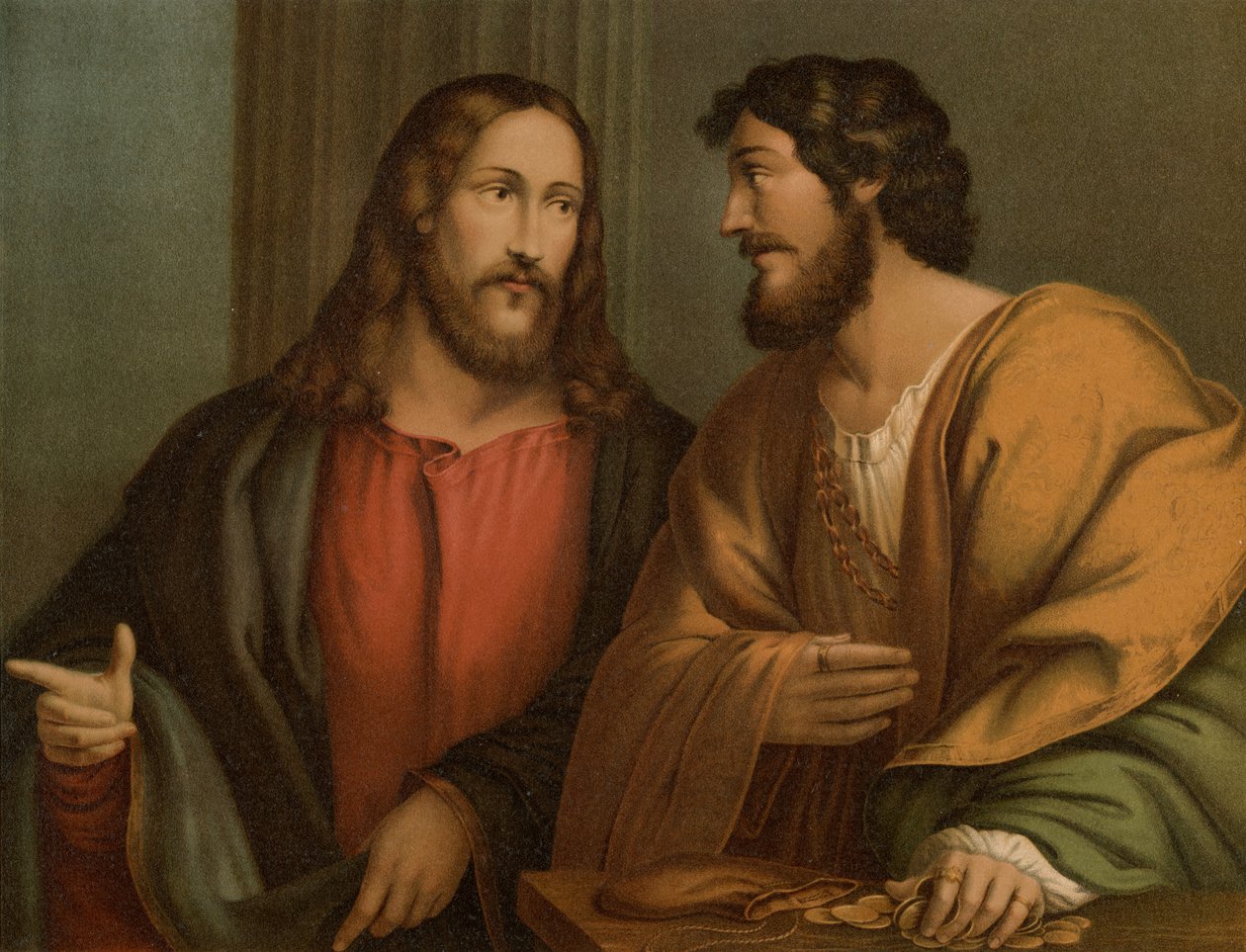Matoušovo volání od Giovanni Antonio Pordenone