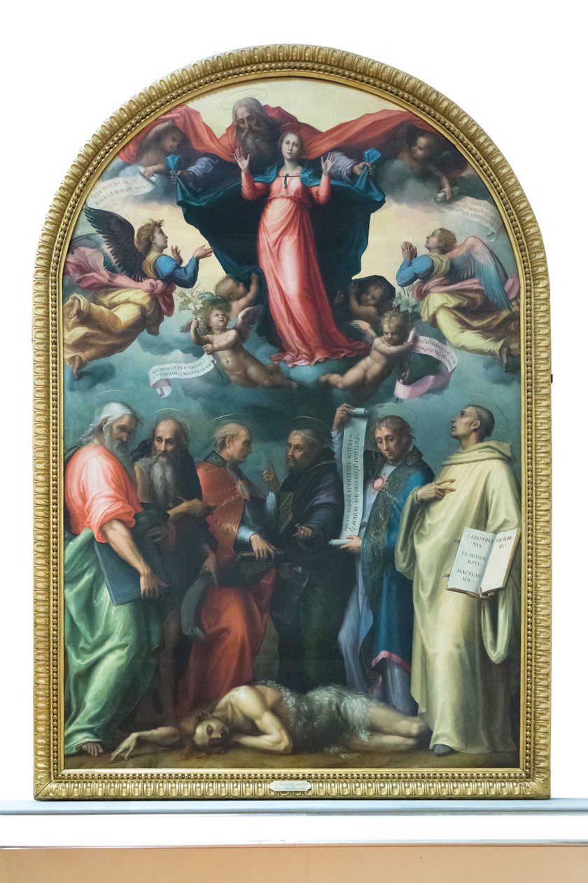 Kiista tahrattomasta hedelmöityksestä od Giovanni Antonio Sogliani