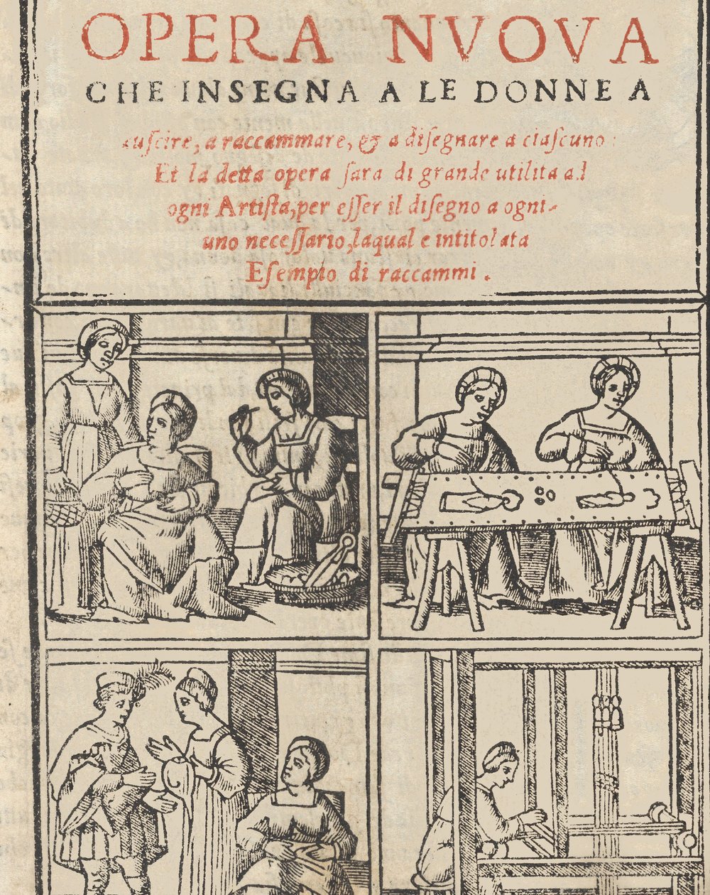 Příklad recammi, 1530. od Giovanni Antonio Tagliente