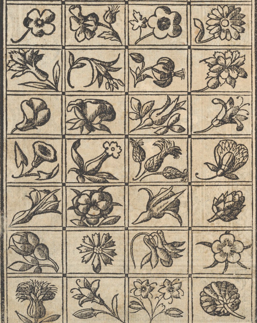 Příklad recammi, strana 10 zpět, 1530. od Giovanni Antonio Tagliente