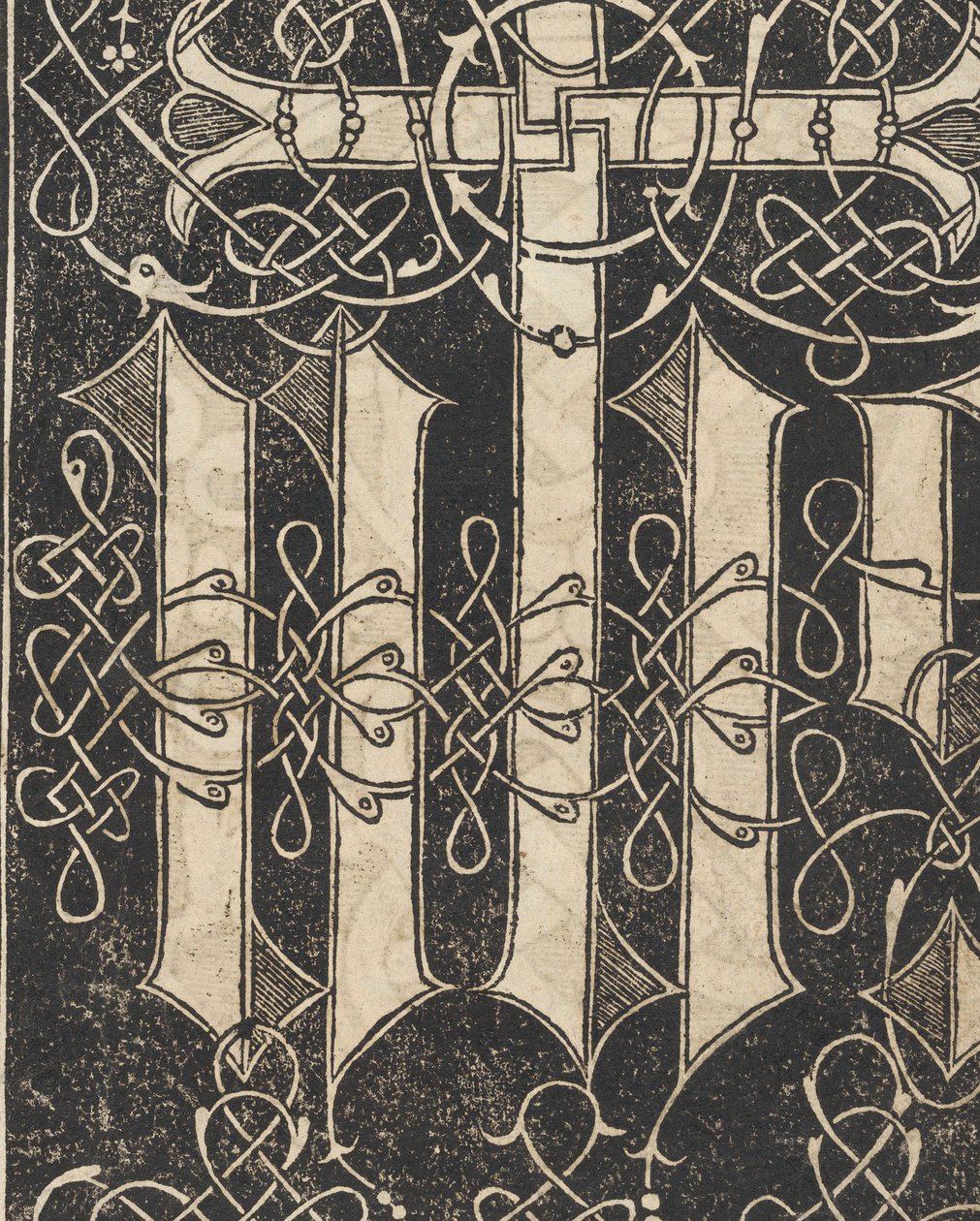 Příklad recammi, strana 17 recto, 1530. od Giovanni Antonio Tagliente