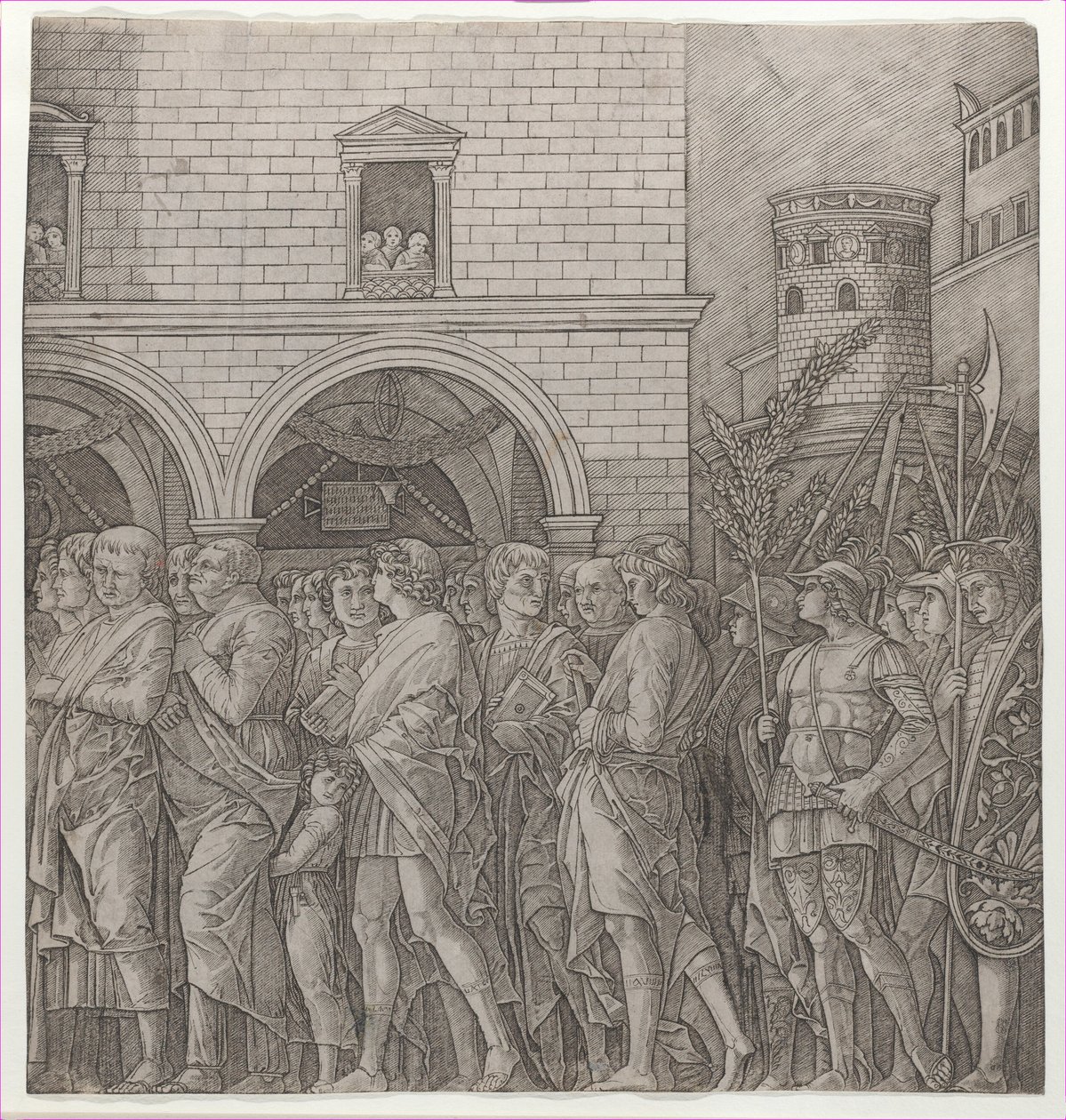 Triumf Caesara: Senátoři, 1470-1525., 1470-1525. od Giovanni Antonio da Brescia