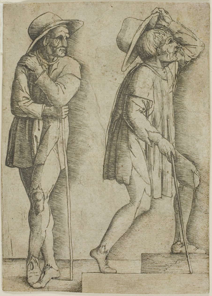 Dva rolníci od Giovanni Antonio da Brescia