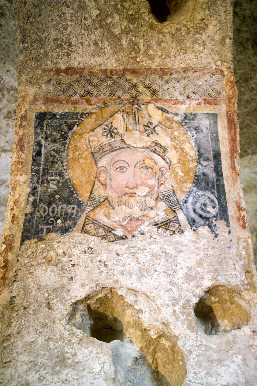 Freska, Skalnatý kostel, Convicinio di Sant