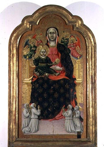 Madonna a dítě (tempera na panelu) od Giovanni Antonio da Pesaro