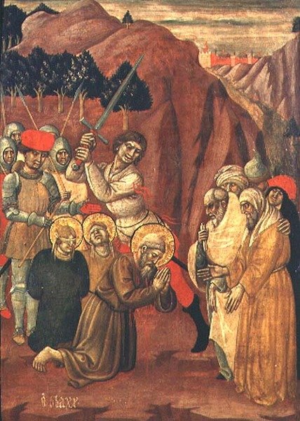 Umučení svatého Biagia od Giovanni Antonio da Pesaro