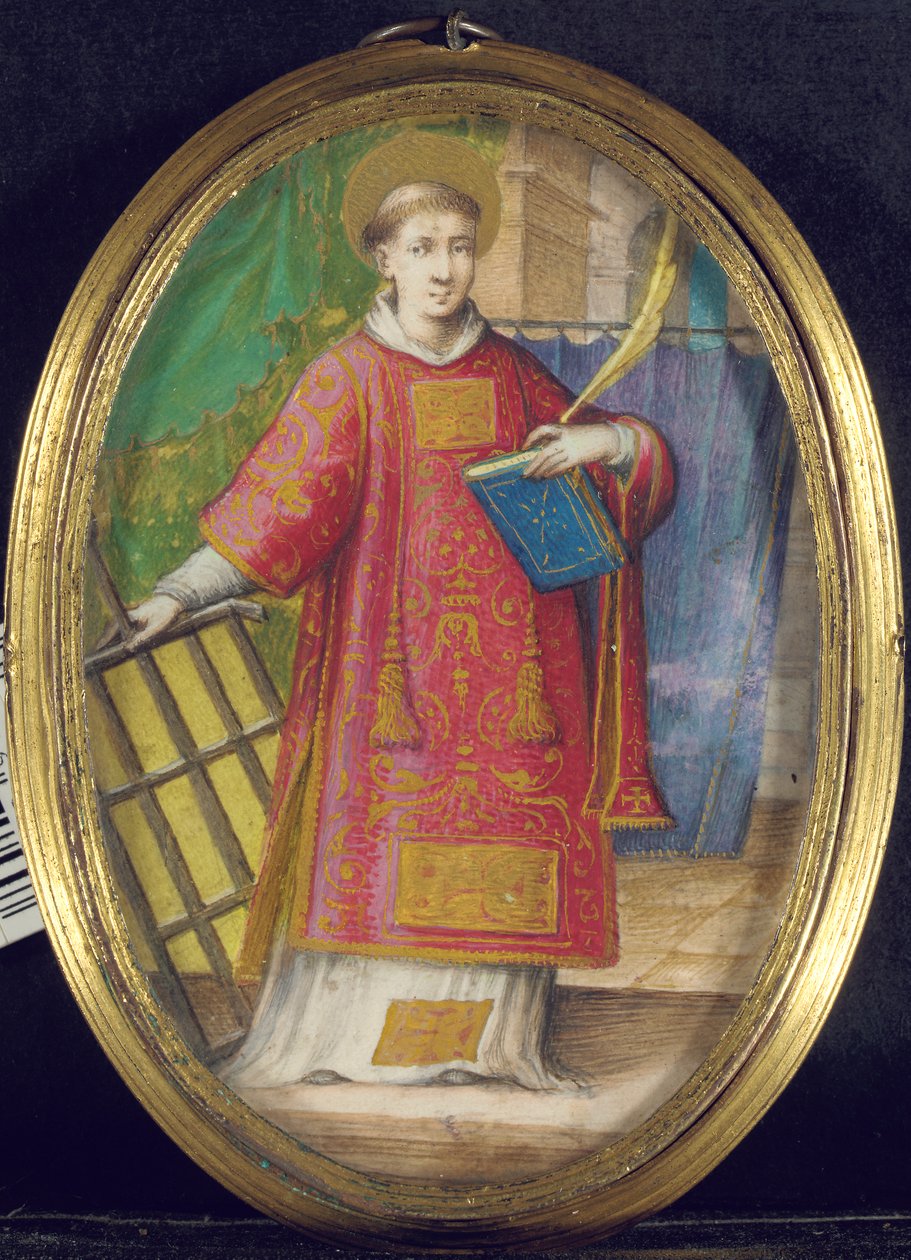 Svatý Vavřinec od Giovanni B. Castello