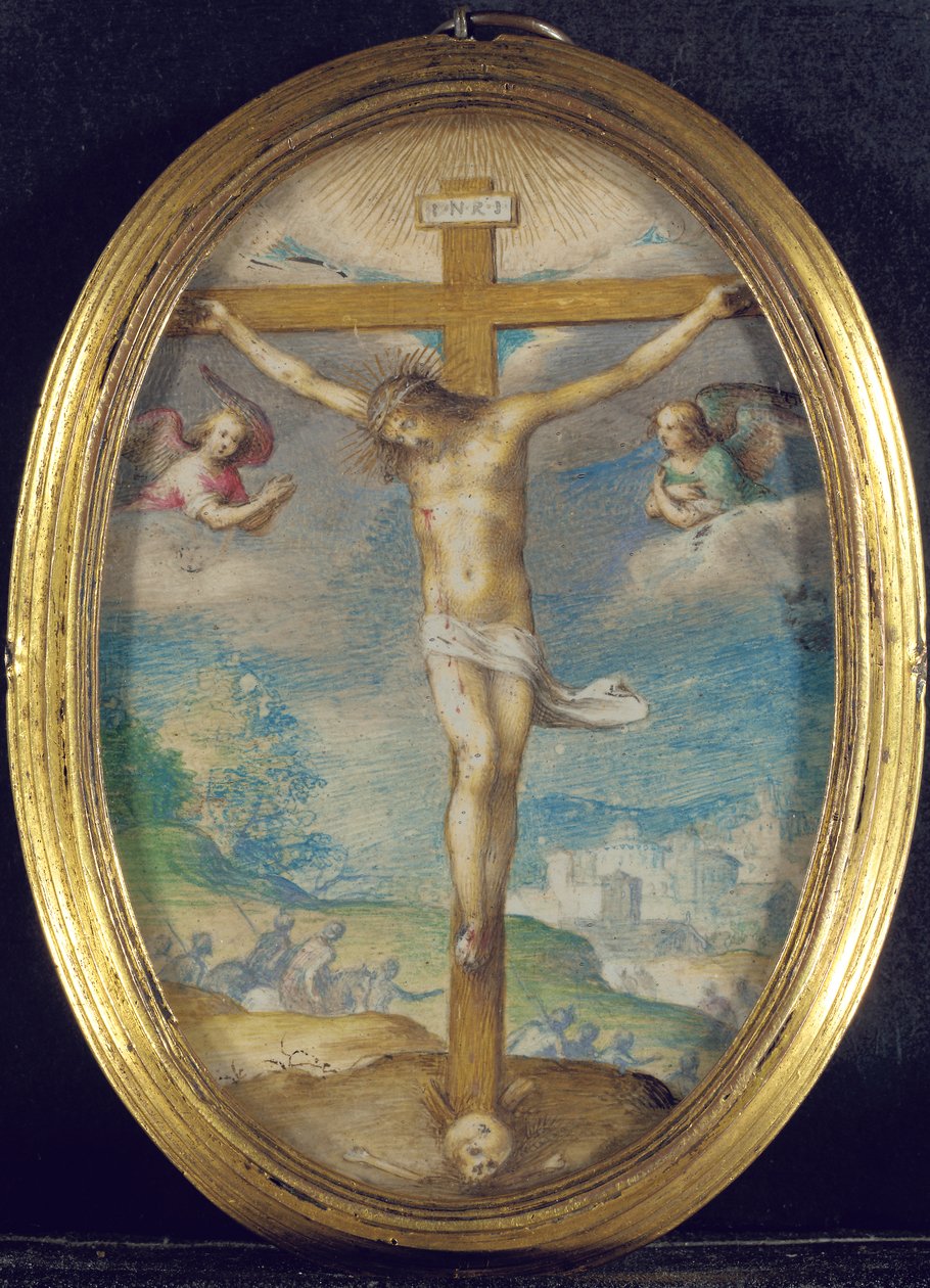 Ukřižování od Giovanni B. Castello