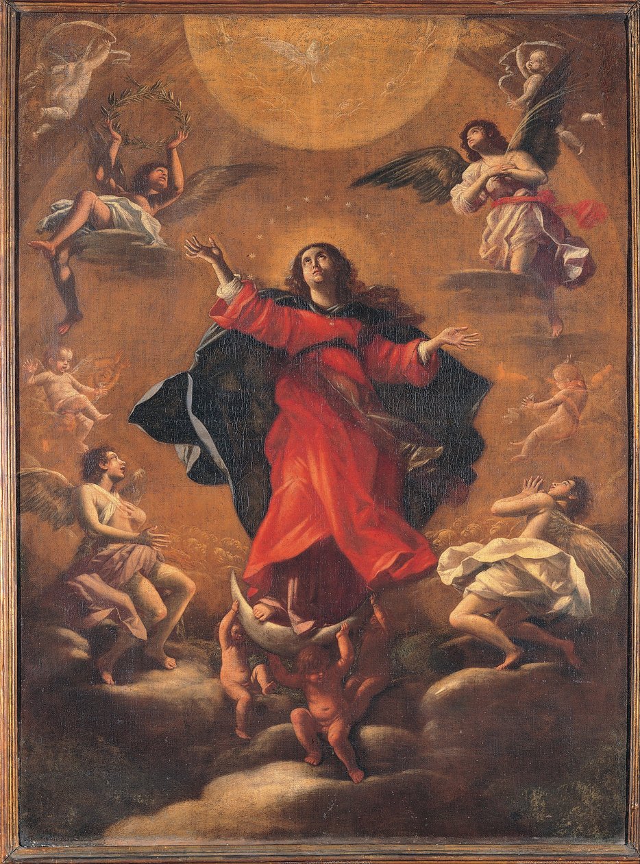 Madona ve slávě od Giovanni Baglione