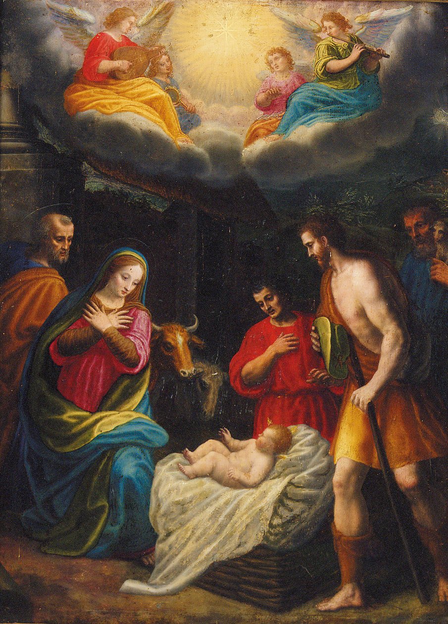 Klanění pastýřů od Giovanni Balducci