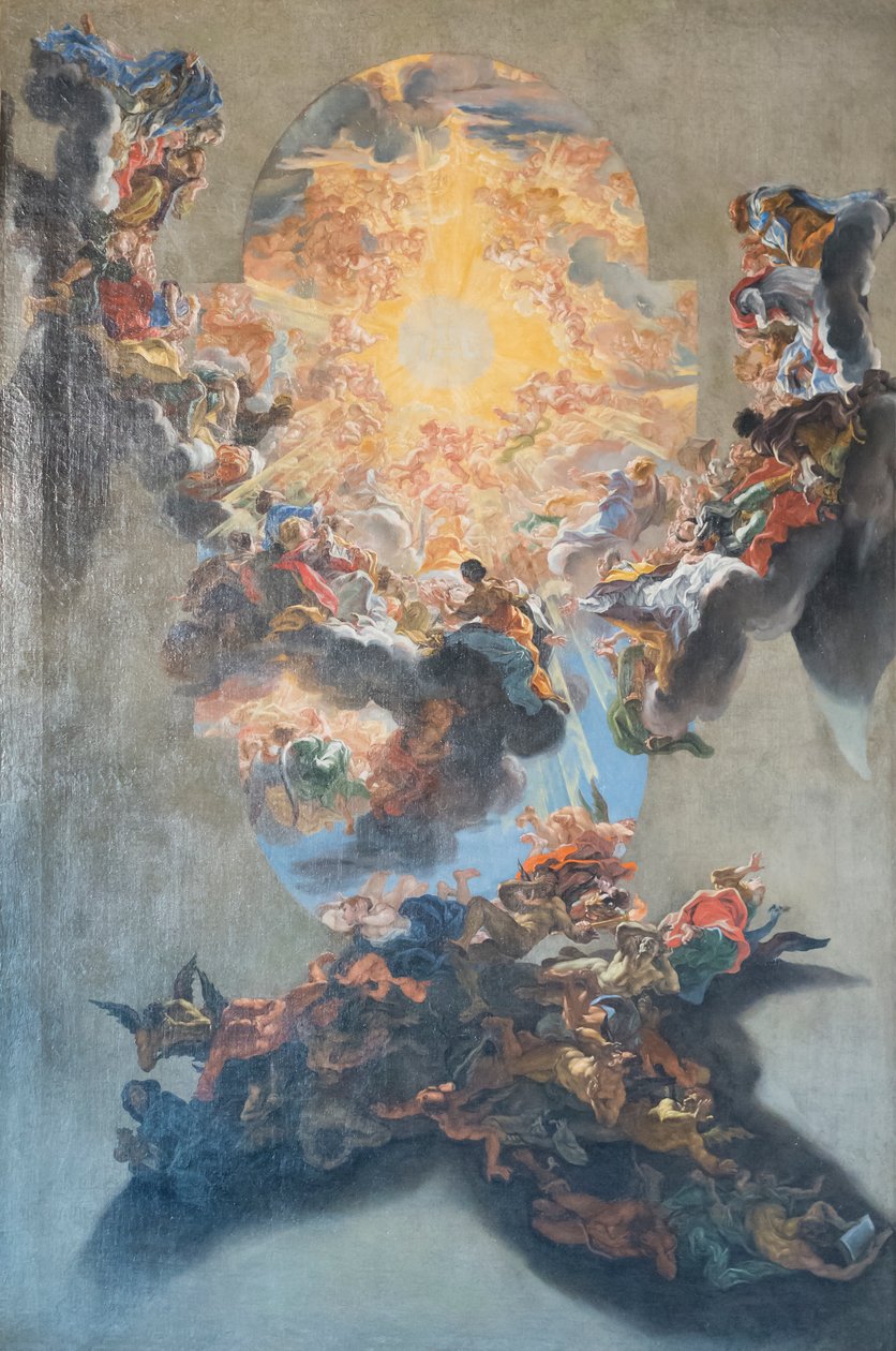 Triumf jména Ježíše od Giovanni Battista (1639 1709) Gaulli