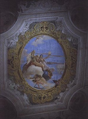 Alegorie času a pravdy (stropní malba) od Giovanni Battista Tiepolo