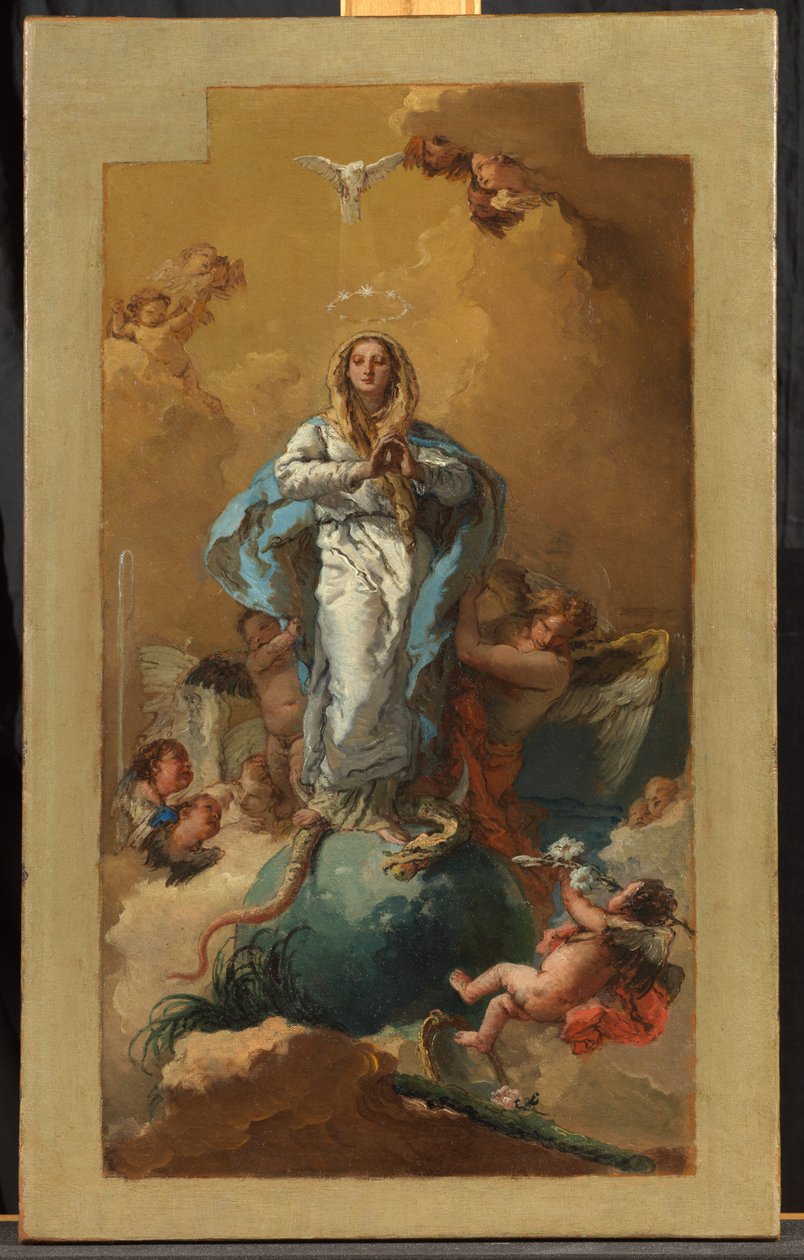 neposkvrněné početí od Giovanni Battista Tiepolo
