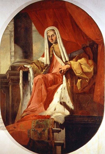 Portrét dóžete Marco Cornaro (olej na plátně) od Giovanni Battista Tiepolo