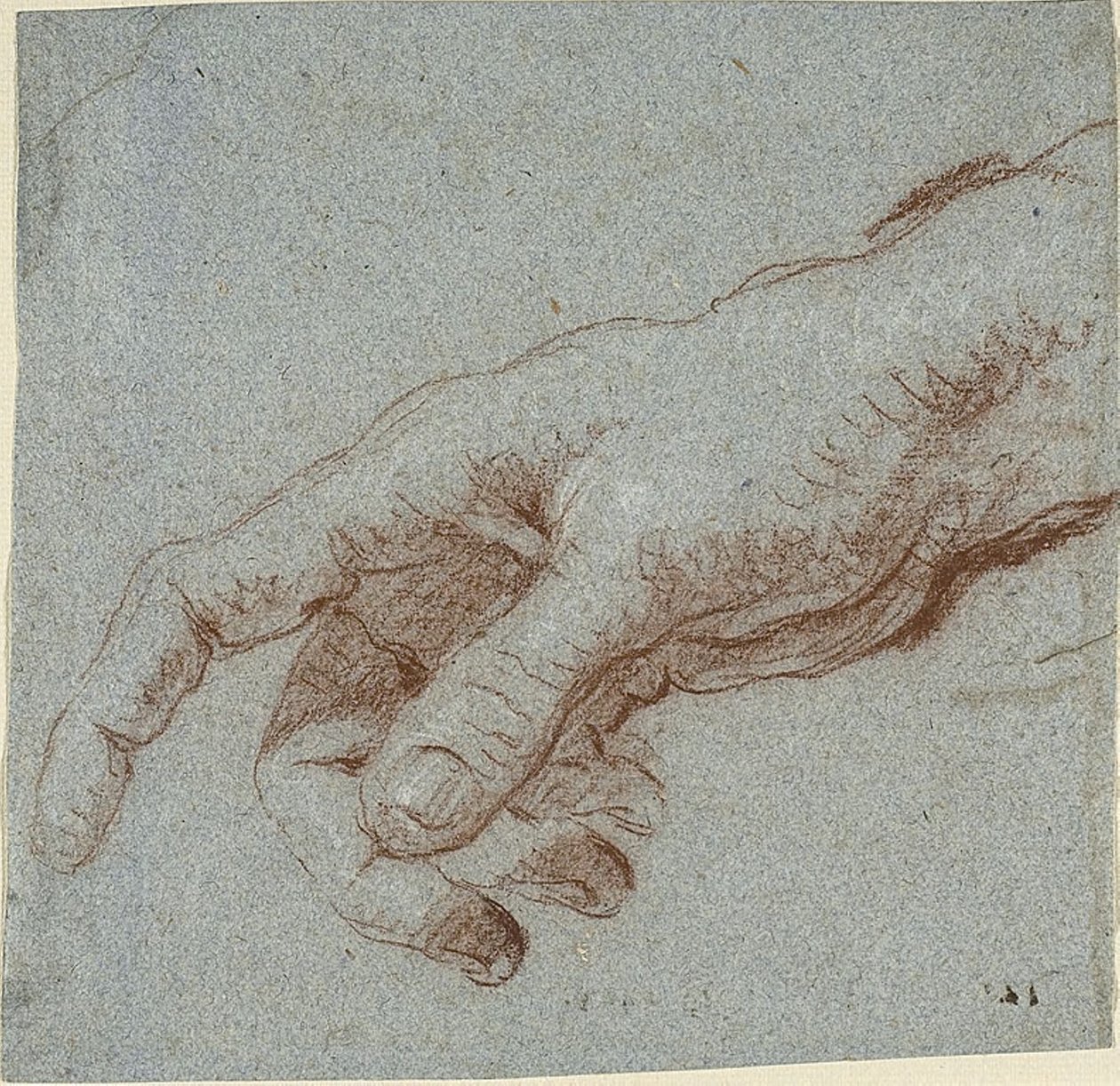 Pravá ruka od Giovanni Battista (1696 1770) Tiepolo