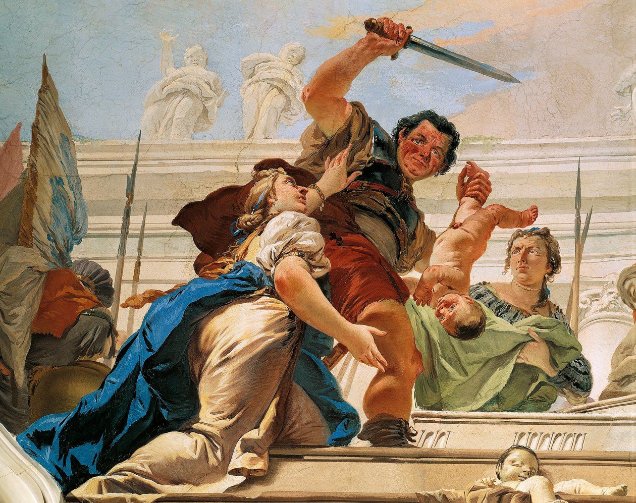 Šalamounův soud od Giovanni Battista Tiepolo