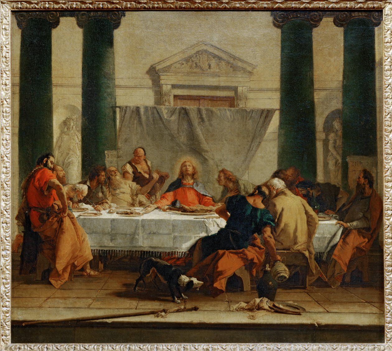 Poslední večeře ... od Giovanni Battista (1696-1770) Tiepolo