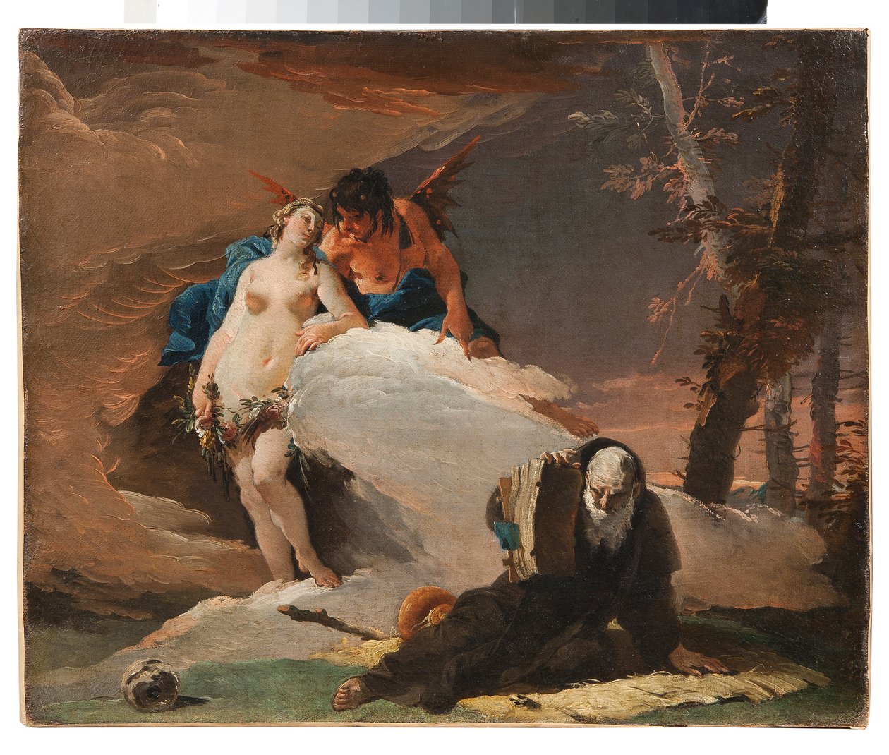 Pokušení svatého Antonína opata od Giovanni Battista Tiepolo