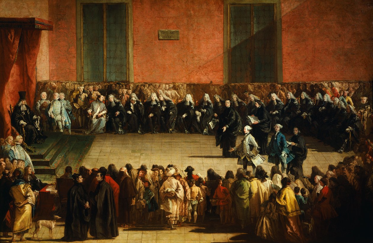 Plánujte arénu od Giovanni Battista Tiepolo