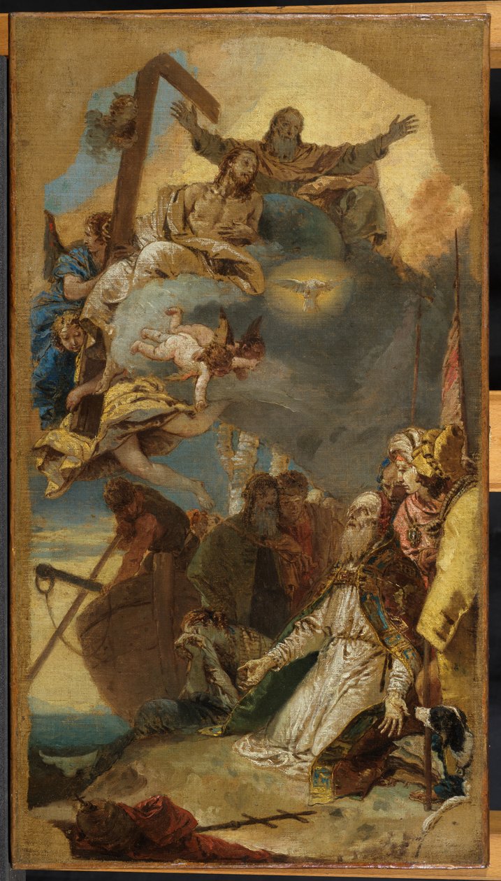 Umučení svatého Klimenta, kolem 1734-39 (olej na plátně) od Giovanni Battista Tiepolo