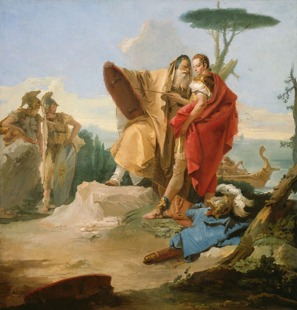 Rinaldo a mág z Ascalonu od Giovanni Battista Tiepolo