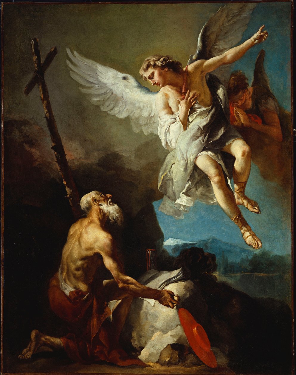 Vidění sv. Jeronýma (olej na plátně) od Giovanni Battista Tiepolo