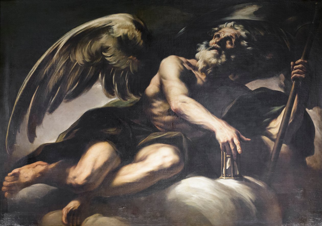 Alegorie času od Giovanni Battista Benaschi