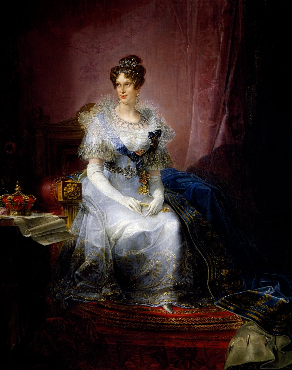 Portrét Marie Louise, vévodkyně z Parmy (Vídeň od Giovanni Battista Borghesi