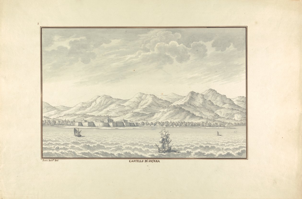 Hrad Smyrna od Giovanni Battista Borra