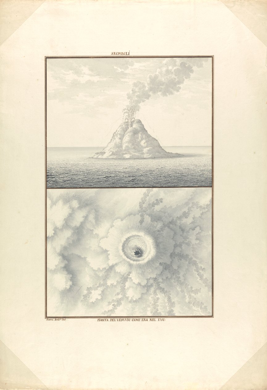 Stromboli od Giovanni Battista Borra
